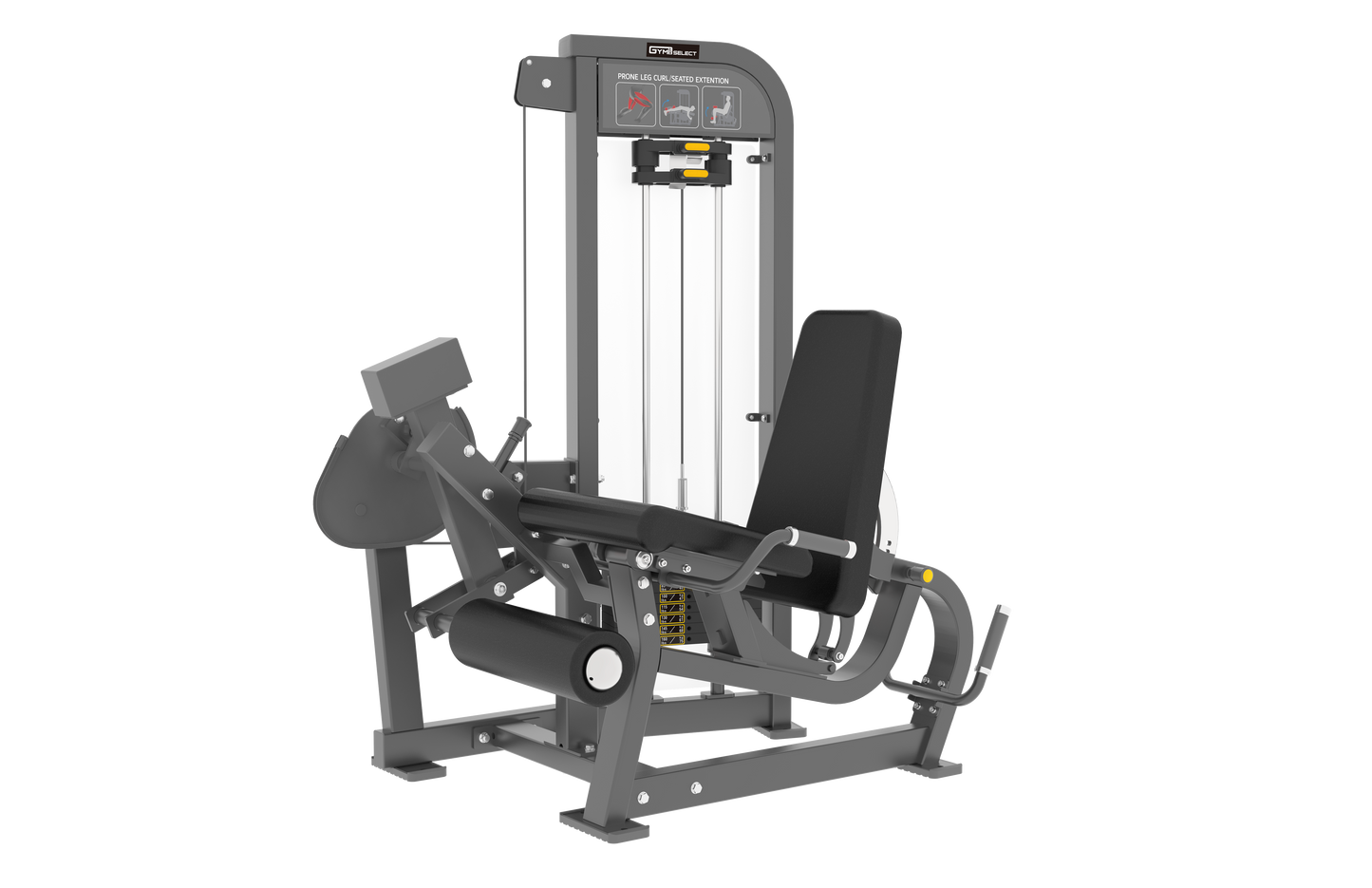 PRONE LEG CURL/SEATED EXTENTION - SELECTORISED