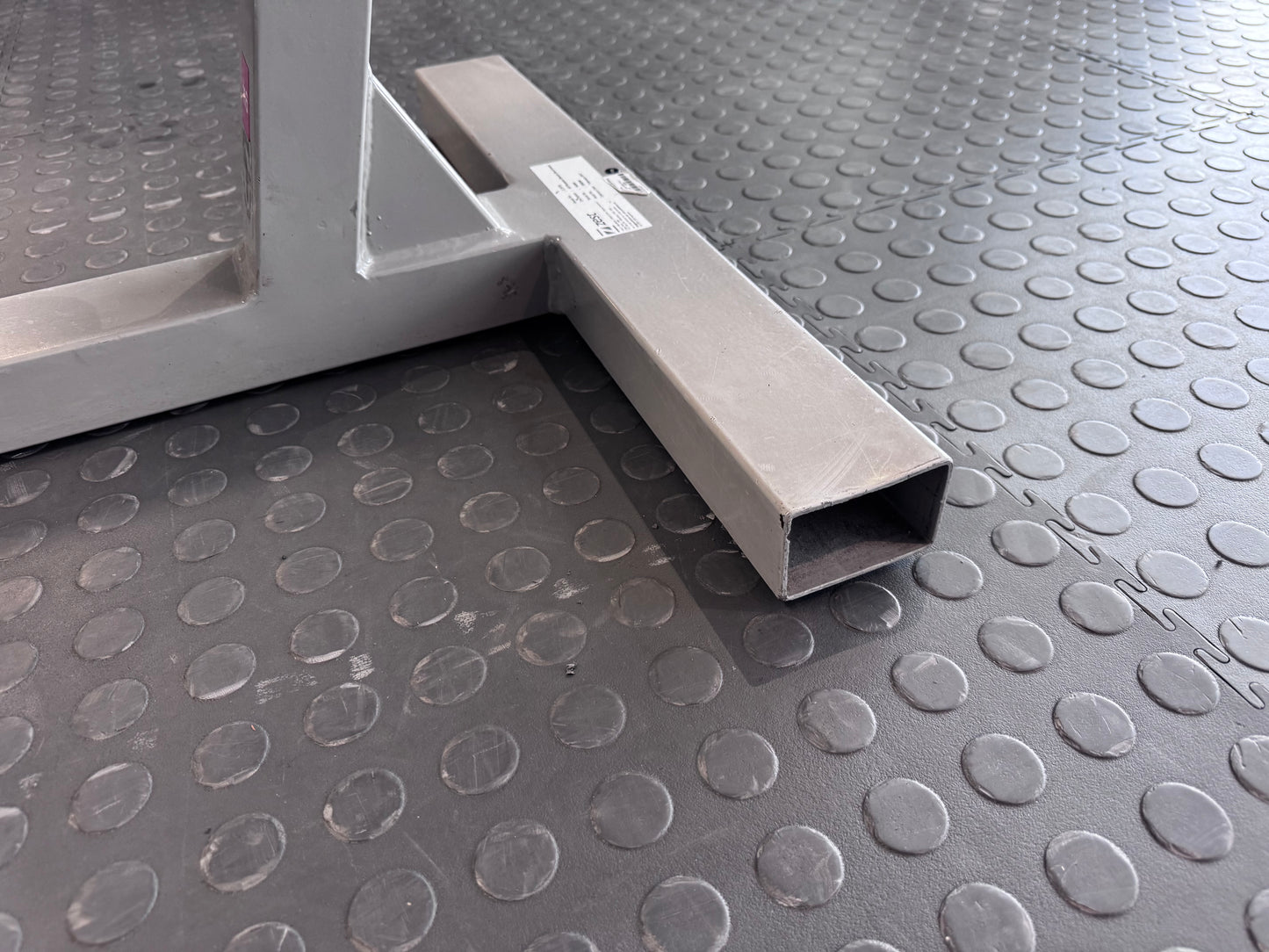 Ribbed rectangular insert 76x50 mm