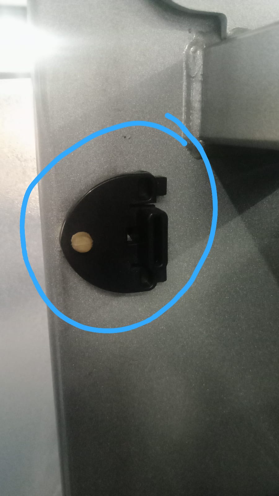 IMPULSE PART - SHROUD CLIP (WEIGHT STACK COVER HOLDER)