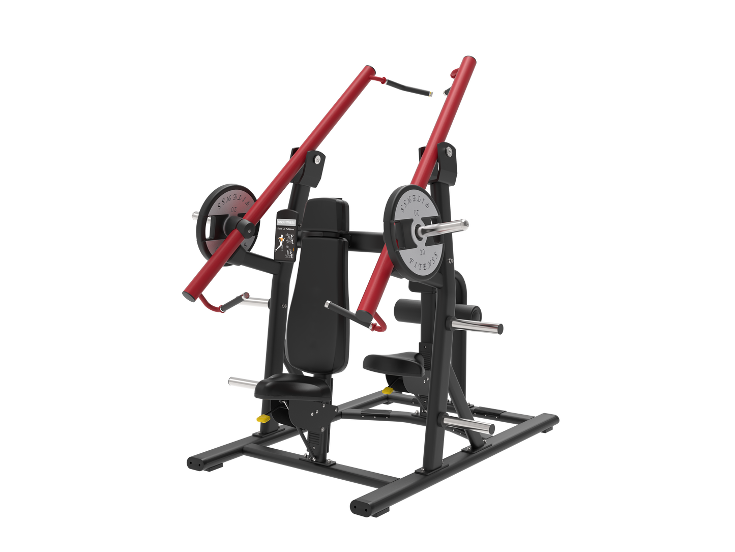ISO-LATERAL CHEST PRESS PULLDOWN - PLATE MACHINE