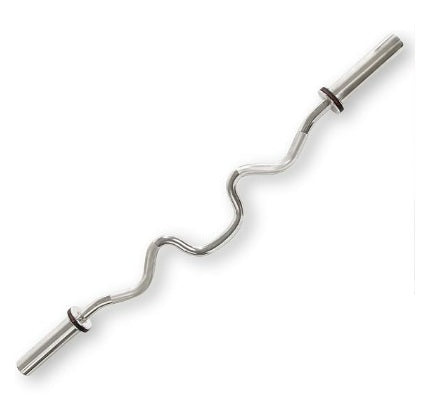 CURL BAR DEAP BEND EZ - Olympic EZ Barbell Bar - 1.2m