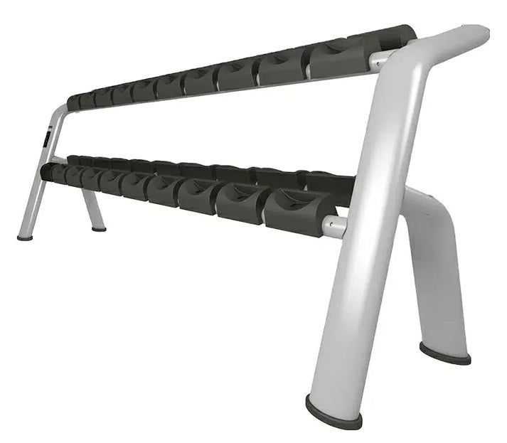 GYM RACK - DUMBBELL RACK 10 PAIRS (BLACK)