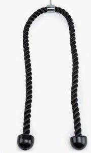 Tricep Rope - Nylon Rope Cable Attachment 120cm