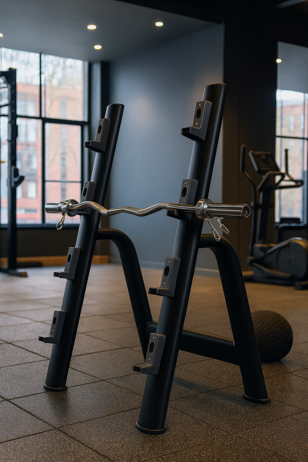 GYM RACK - OLYMPIC BARBELL STAND 4 RACK – GymKit South Africa