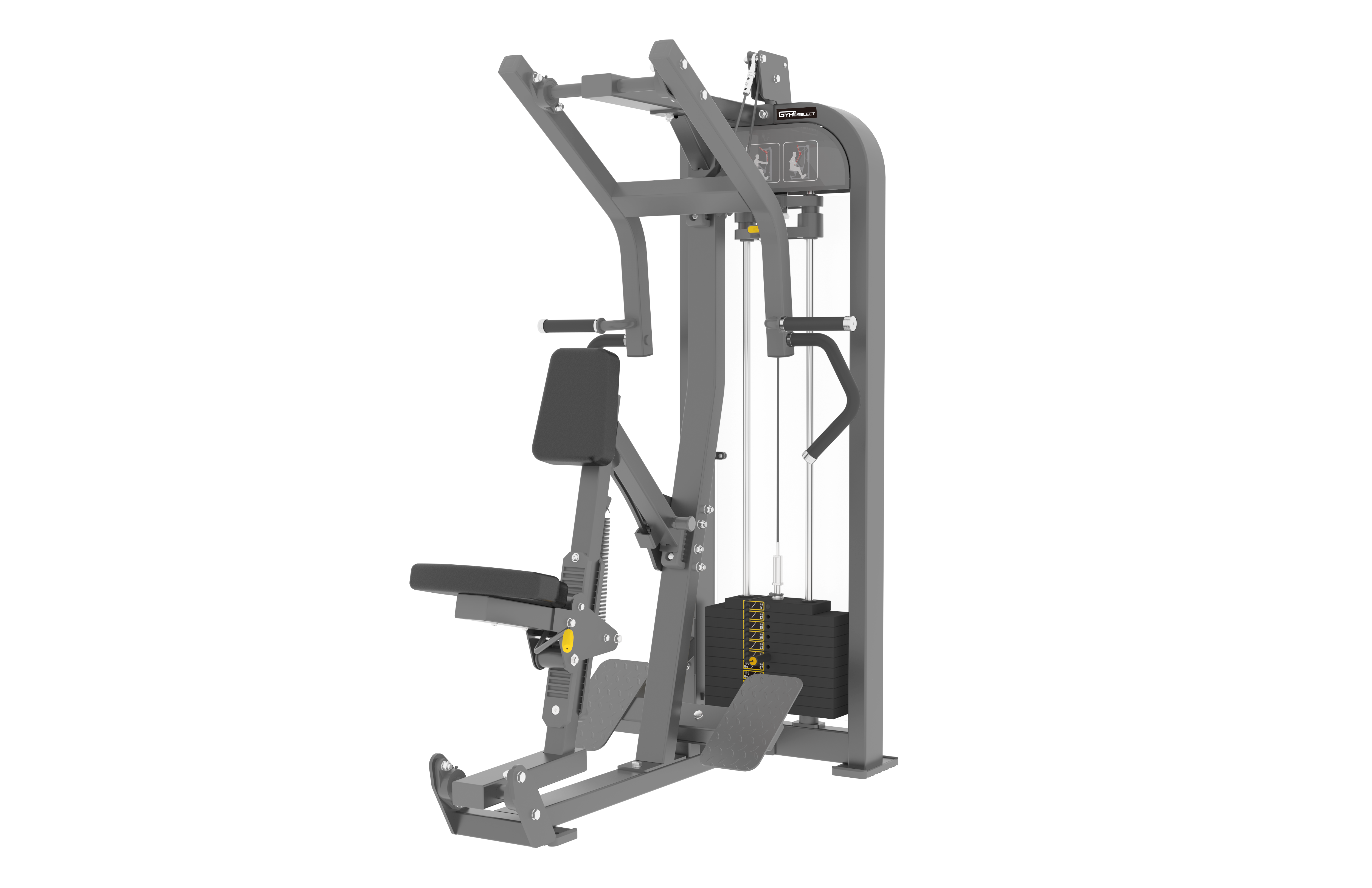 SEATED ROWING - SELECTORISED – GymKit South Africa