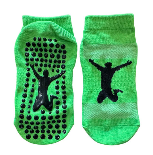 Trampoline Grip Socks Green 50 PACK
