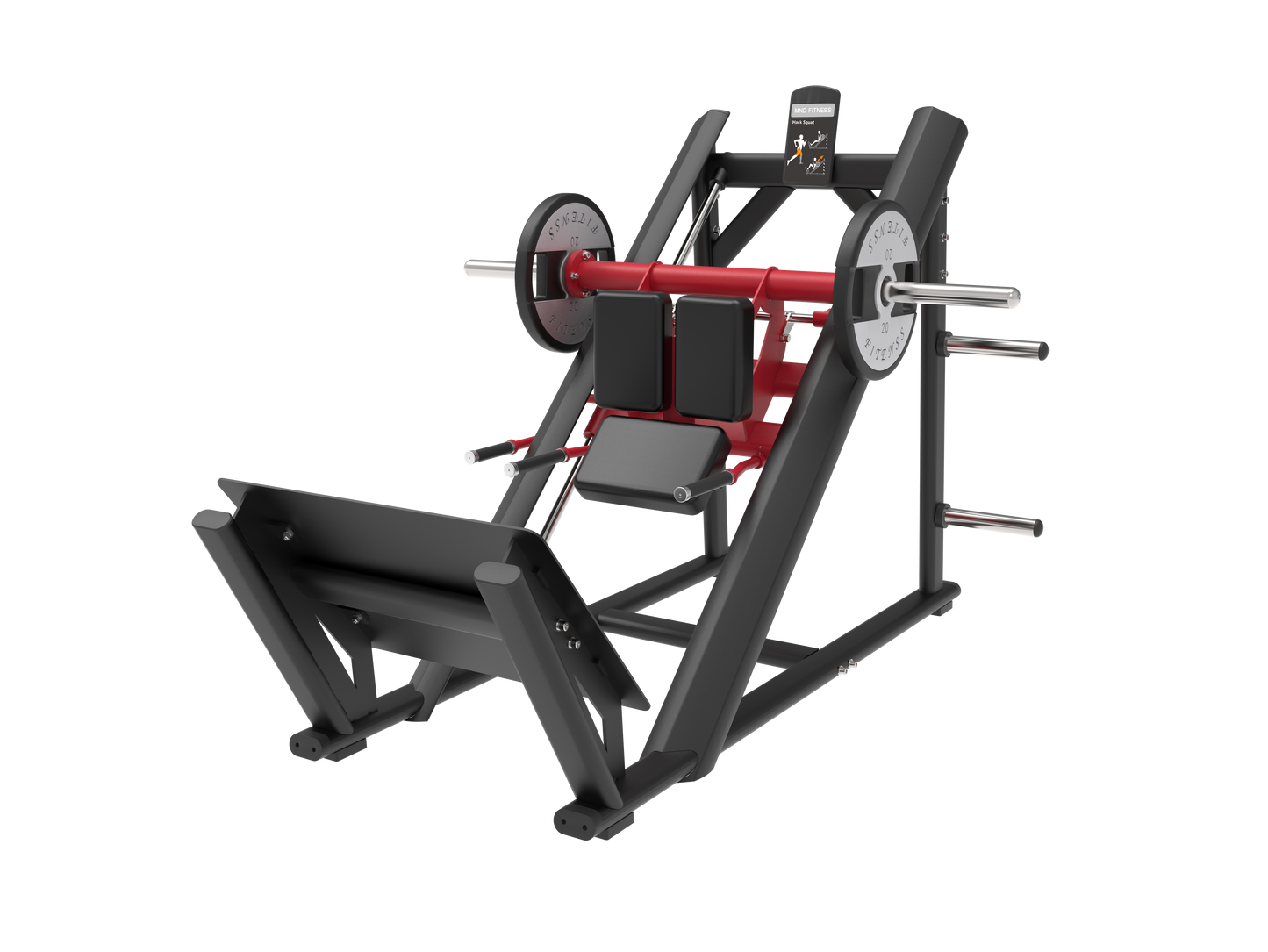 LINEAR HACK SQUAT - PLATE MACHINE